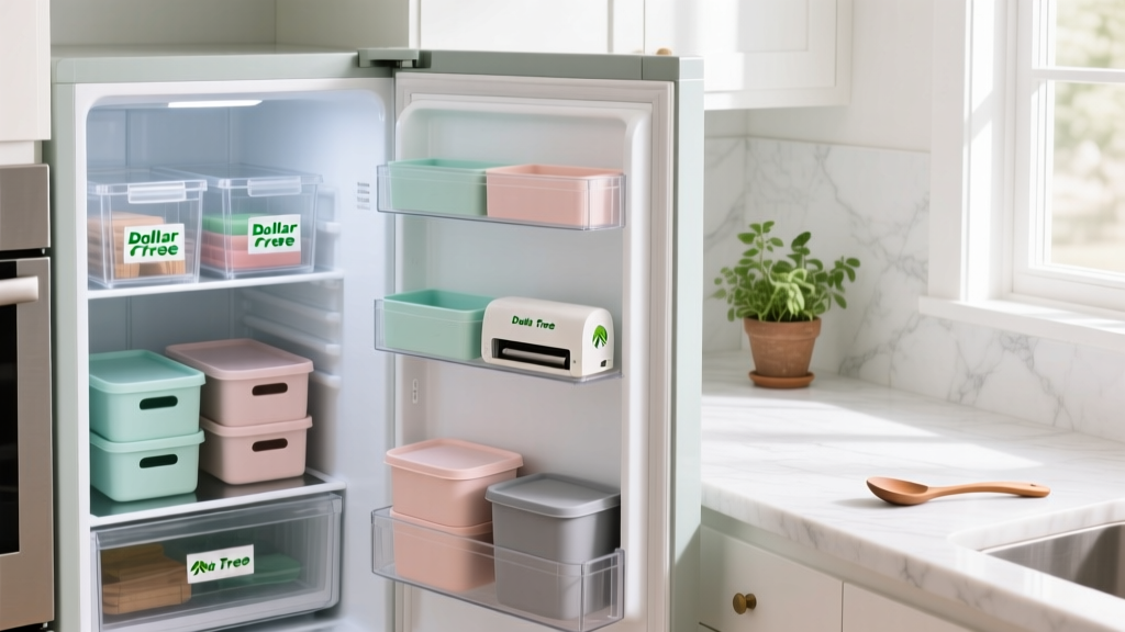 Dollar Tree Fridge Organization Ideas That Actually Work