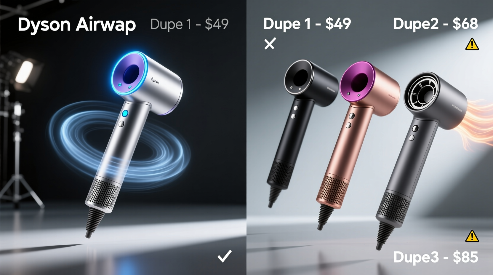 Dyson Airwrap Vs Cheaper Dupes Is The Price Tag Justified By Performance