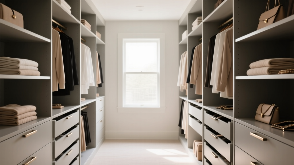 Reach-In Closet Organization: Deep-Side Solutions