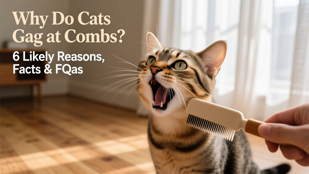 Why Do Cats Gag at Combs? 6 Likely Reasons, Facts, & FAQ