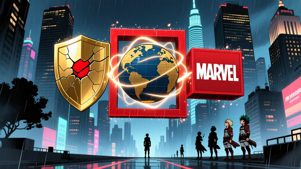 The Marvel Logo: How a Shield, a Globe, and a Red Box Built an $80 Billion Brand