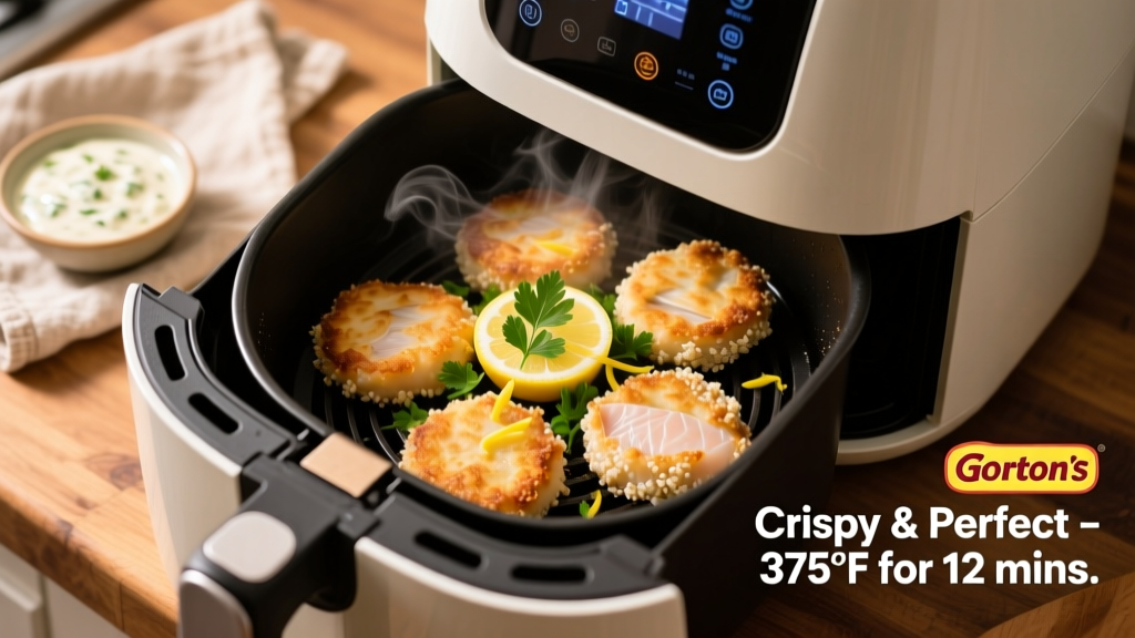 Air Fry Gorton Fish Patties: Crispy & Perfect