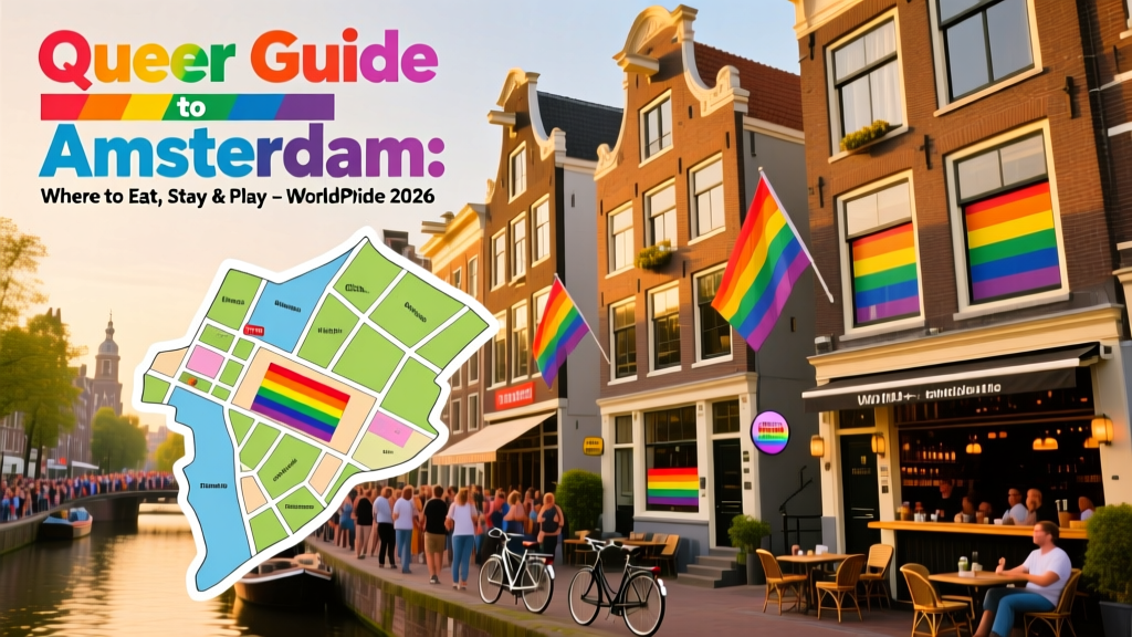 A Queer Guide to Amsterdam: Where to Eat, Stay, and Play for WorldPride 2026