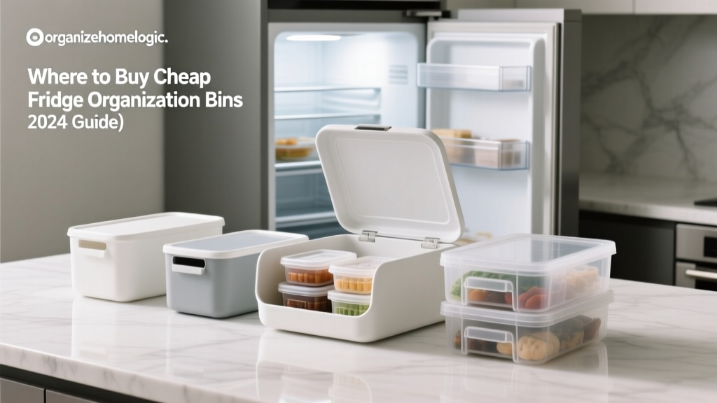 Where to Buy Cheap Fridge Organization Bins (2024 Guide)