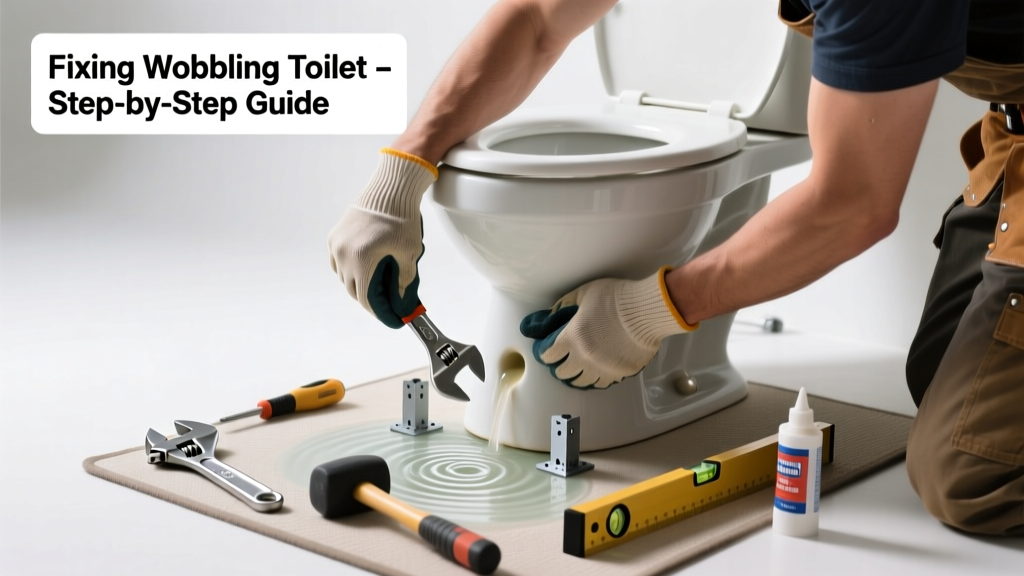 Fix a Wobbling Toilet Making Unusual Noises