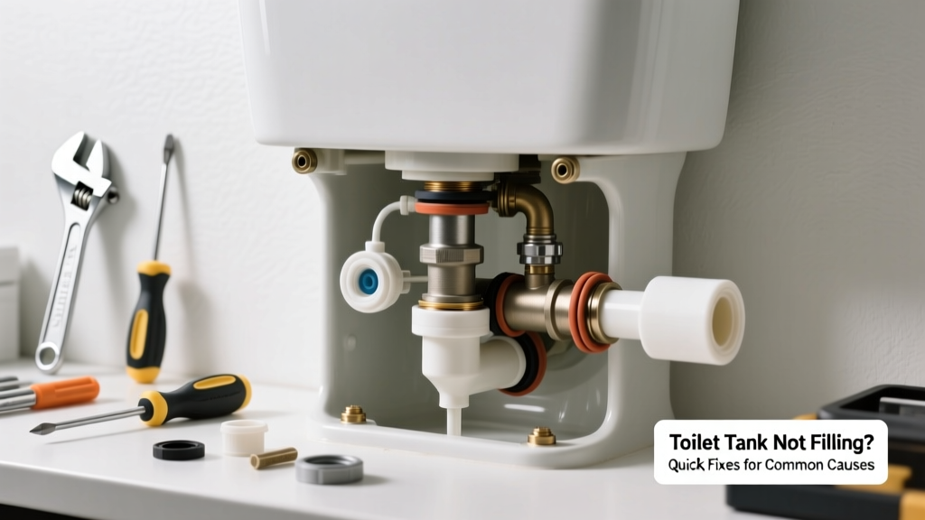 Toilet Tank Not Filling? Quick Fixes for Common Causes