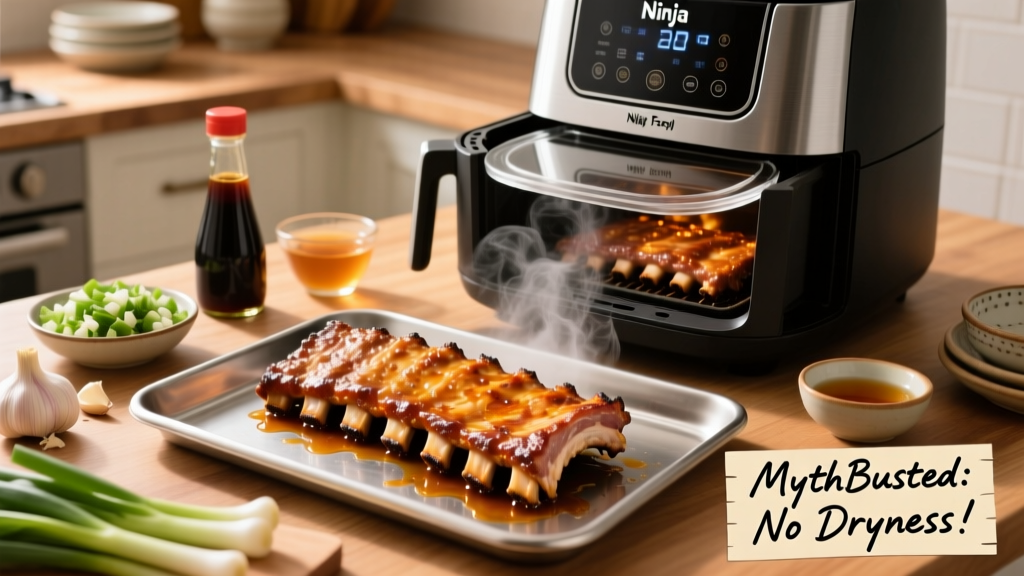 How to Cook Ribs in Ninja Foodi Air Fryer (Myth-Busted!)