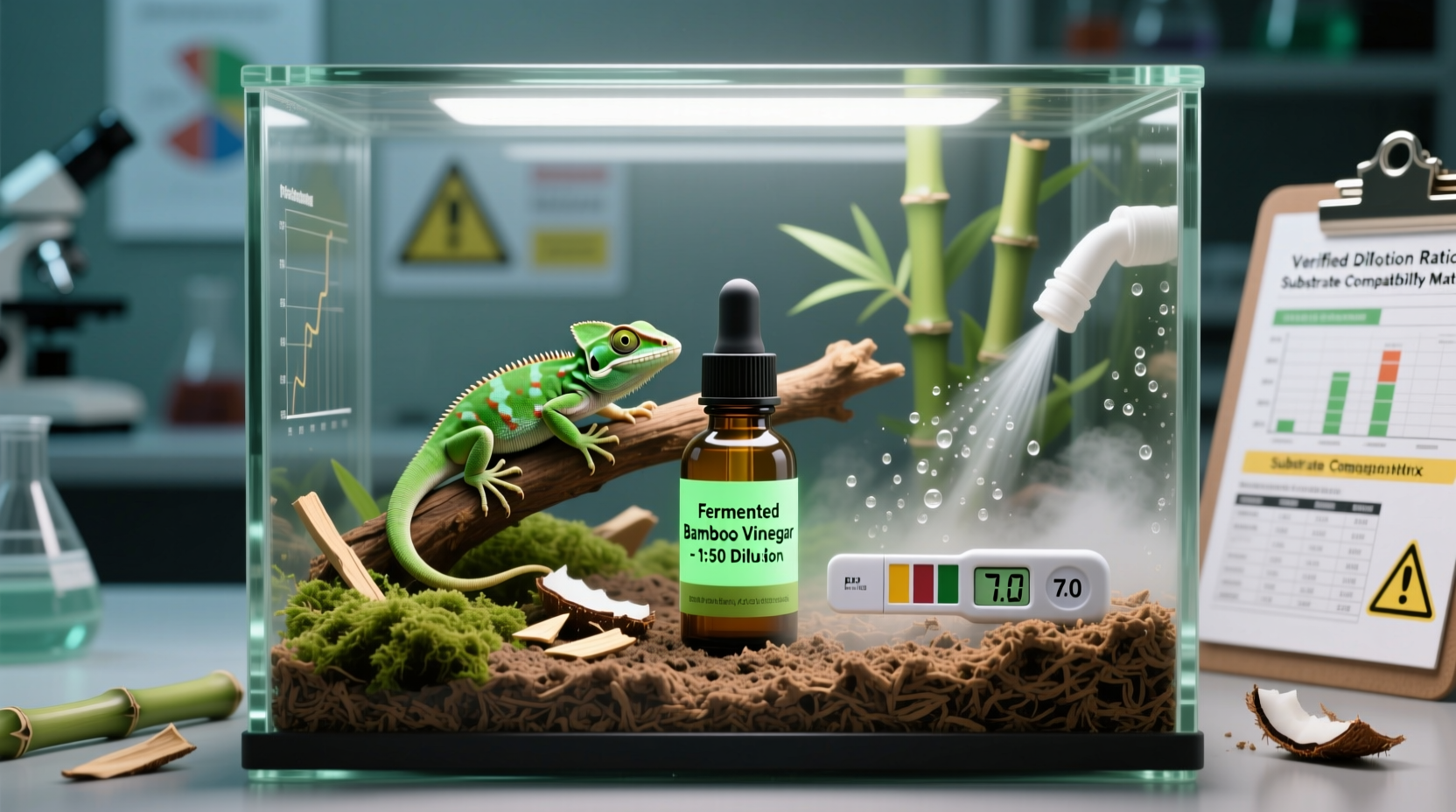 fermented bamboo vinegar for reptile tanks