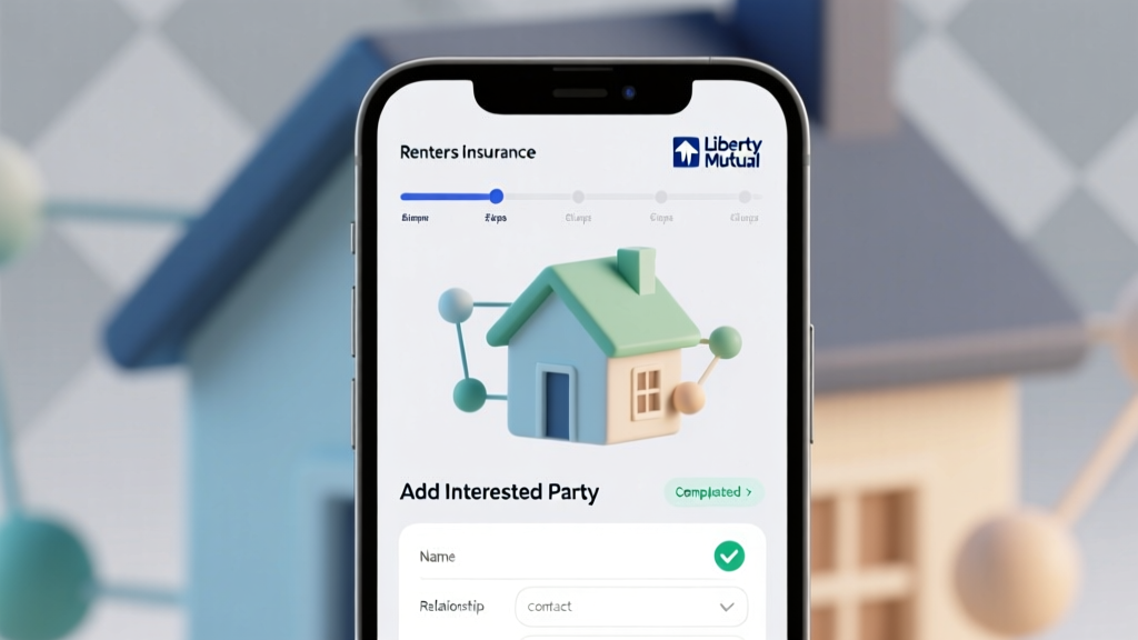 Add Interested Party to Liberty Mutual Renters Insurance