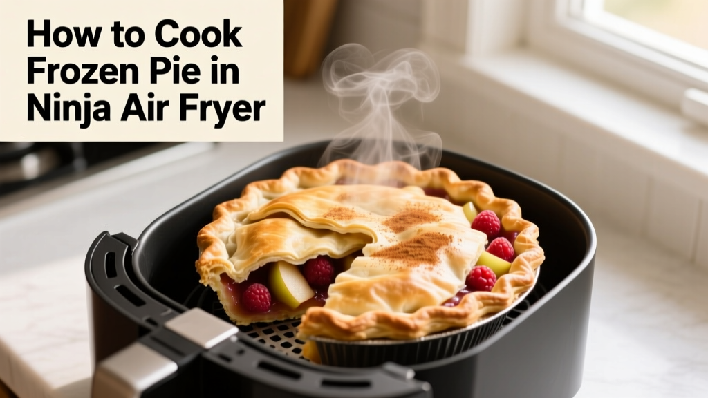 How to Cook Frozen Pie in Ninja Air Fryer (Crispy & Safe)