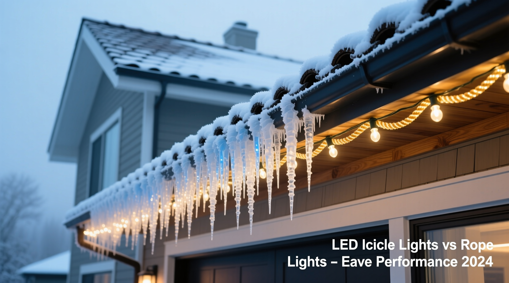Led Icicle Lights Vs Rope Lights Which One Works Better For Eaves In 2024