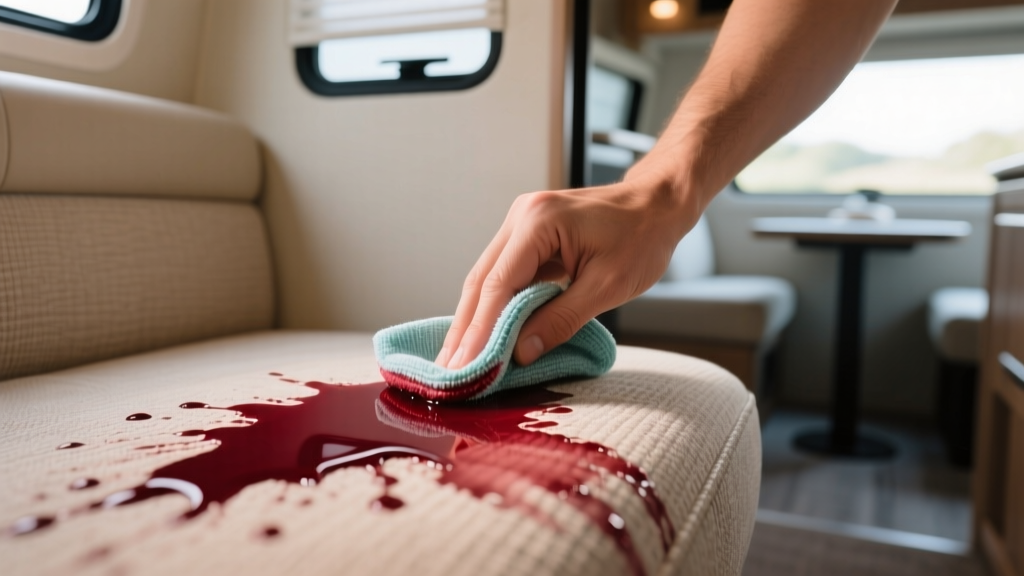 Tested: How to Get Red Wine Out of RV Upholstery Fast