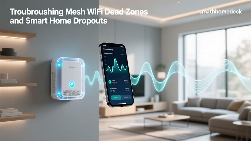 Troubleshooting Mesh WiFi Dead Zones and Smart Home Dropouts