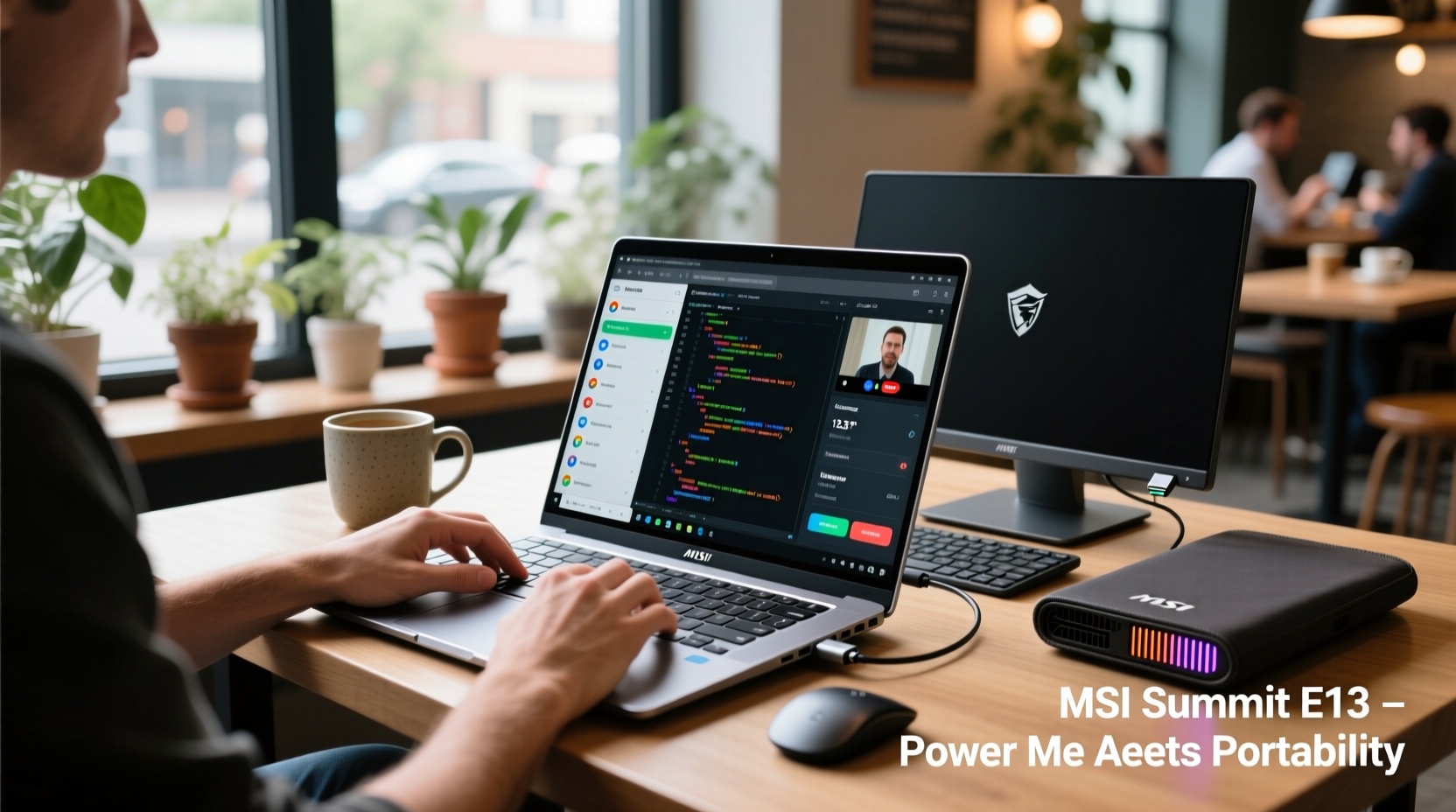 is the msi summit e13 worth it for remote workers who need power and portability