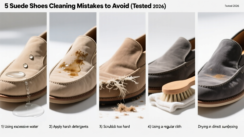 5 Suede Shoes Cleaning Mistakes to Avoid (Tested 2026)