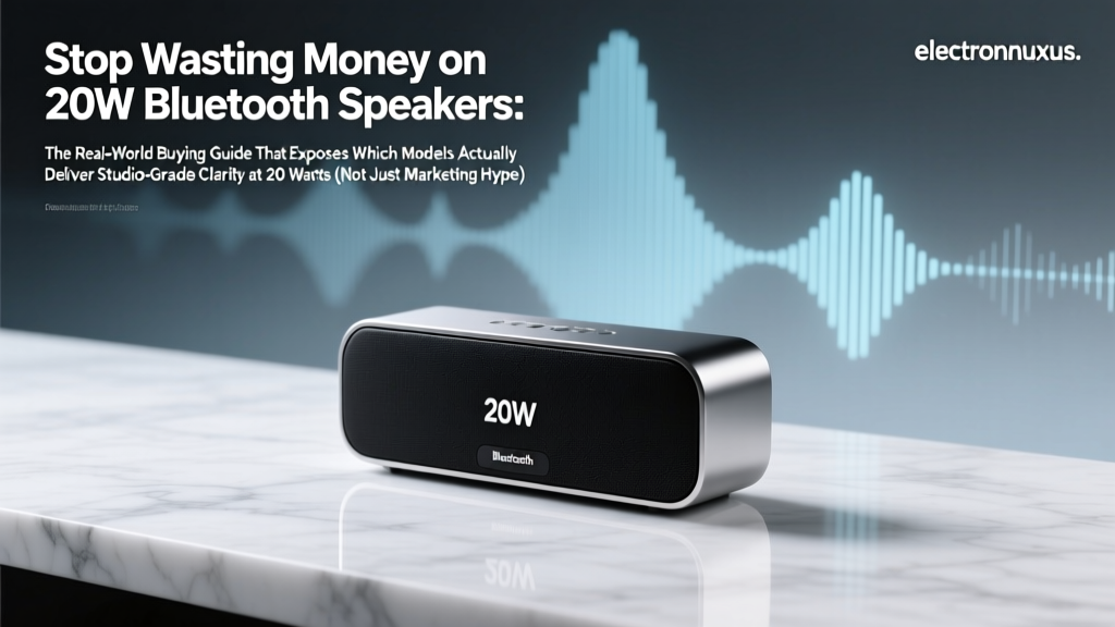 Stop Wasting Money on 20W Bluetooth Speakers: The Real-World Buying Guide That Exposes Which Models Actually Deliver Studio-Grade Clarity at 20 Watts (Not Just Marketing Hype)
