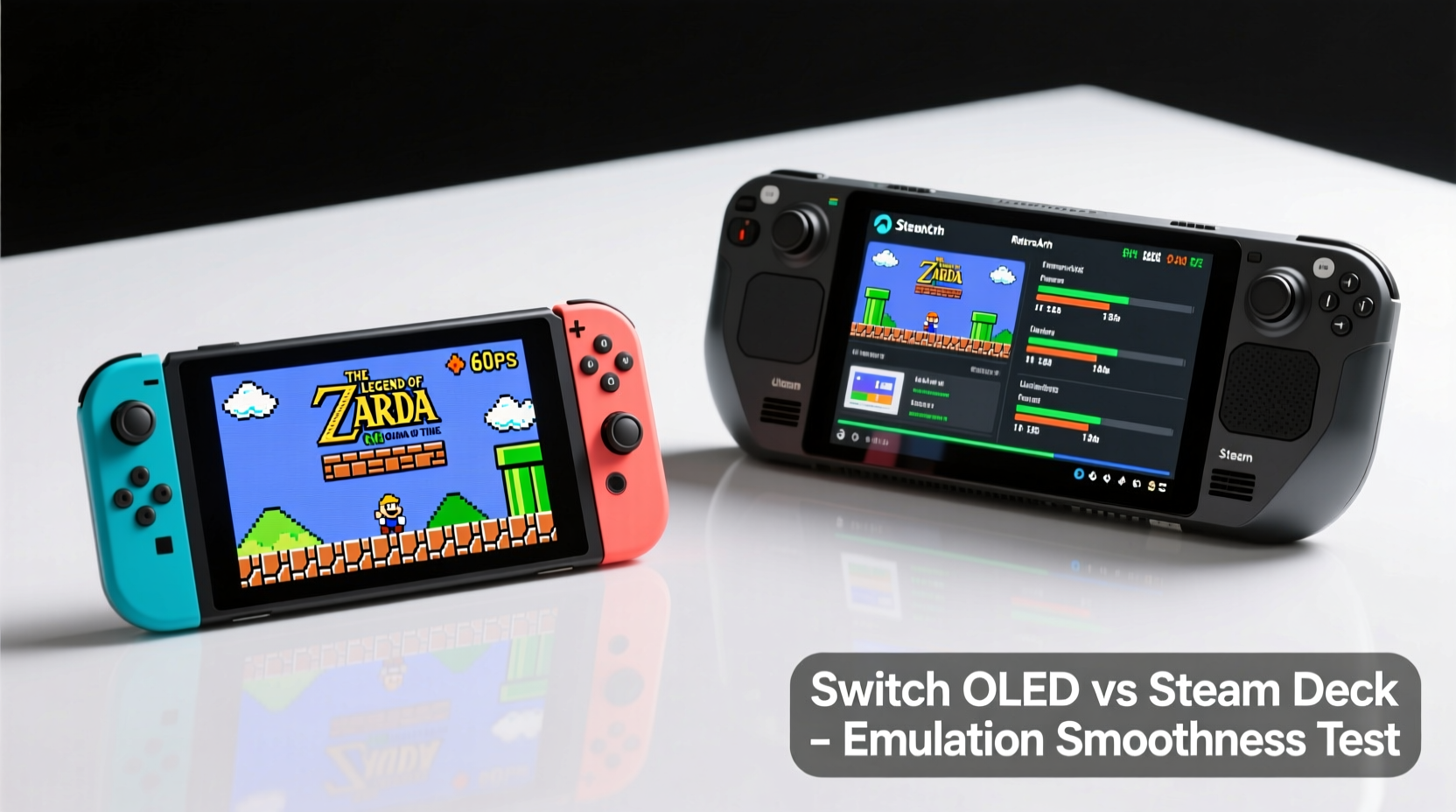 switch oled vs steam deck for emulation which runs retro games smoother