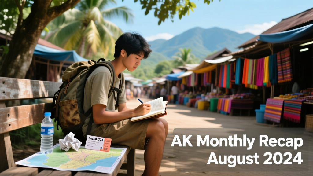 AK Monthly Recap: August 2024 — Budget Travel Insights, Real Costs, and Backpacker Field Reports
