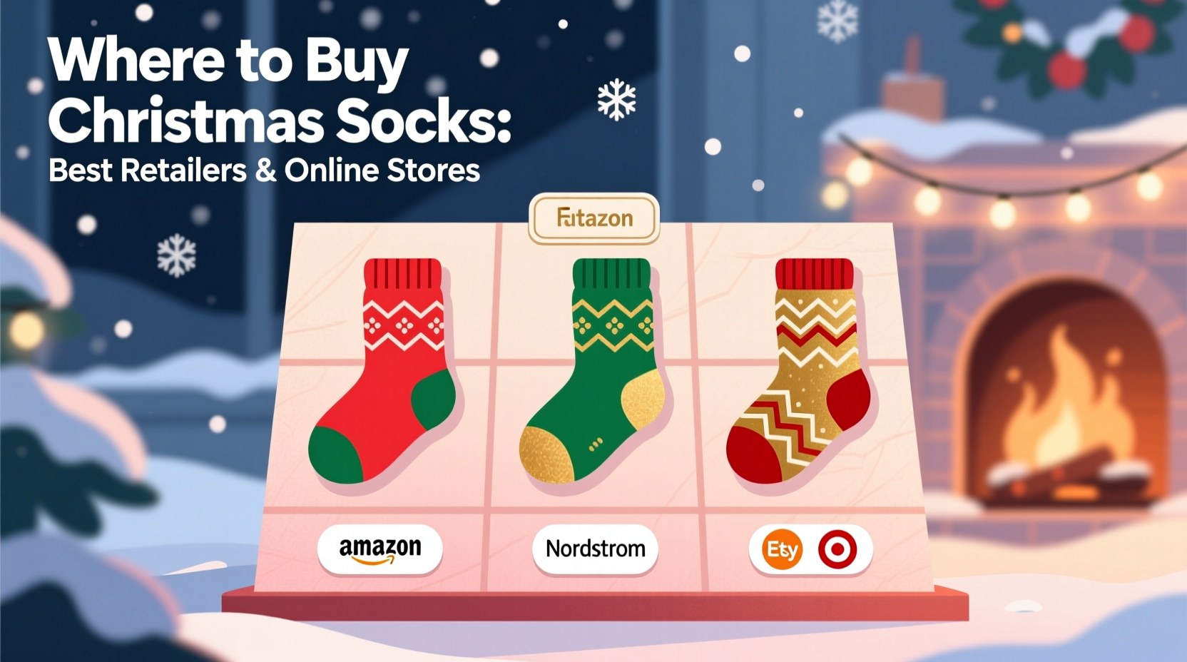 where to buy christmas socks