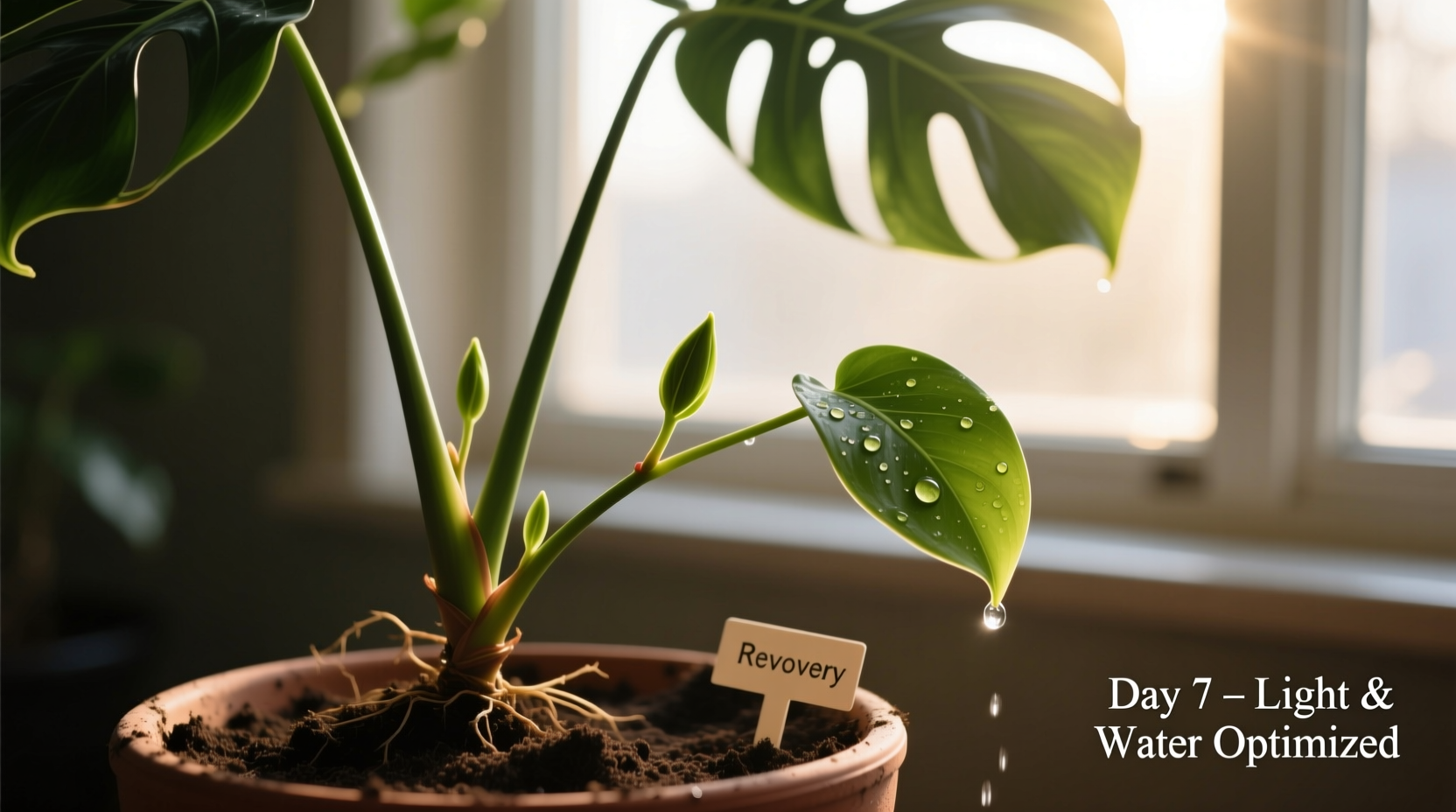 How to Revive a Leggy Monstera Without Pruning