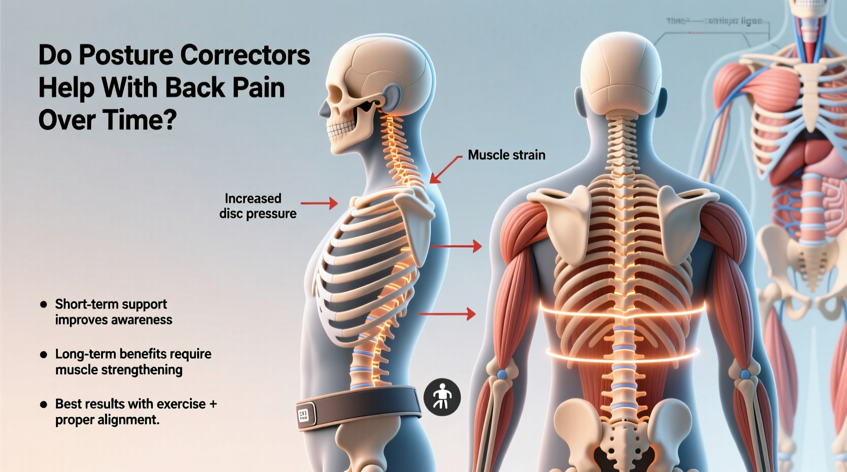 do posture correctors really help with back pain over time