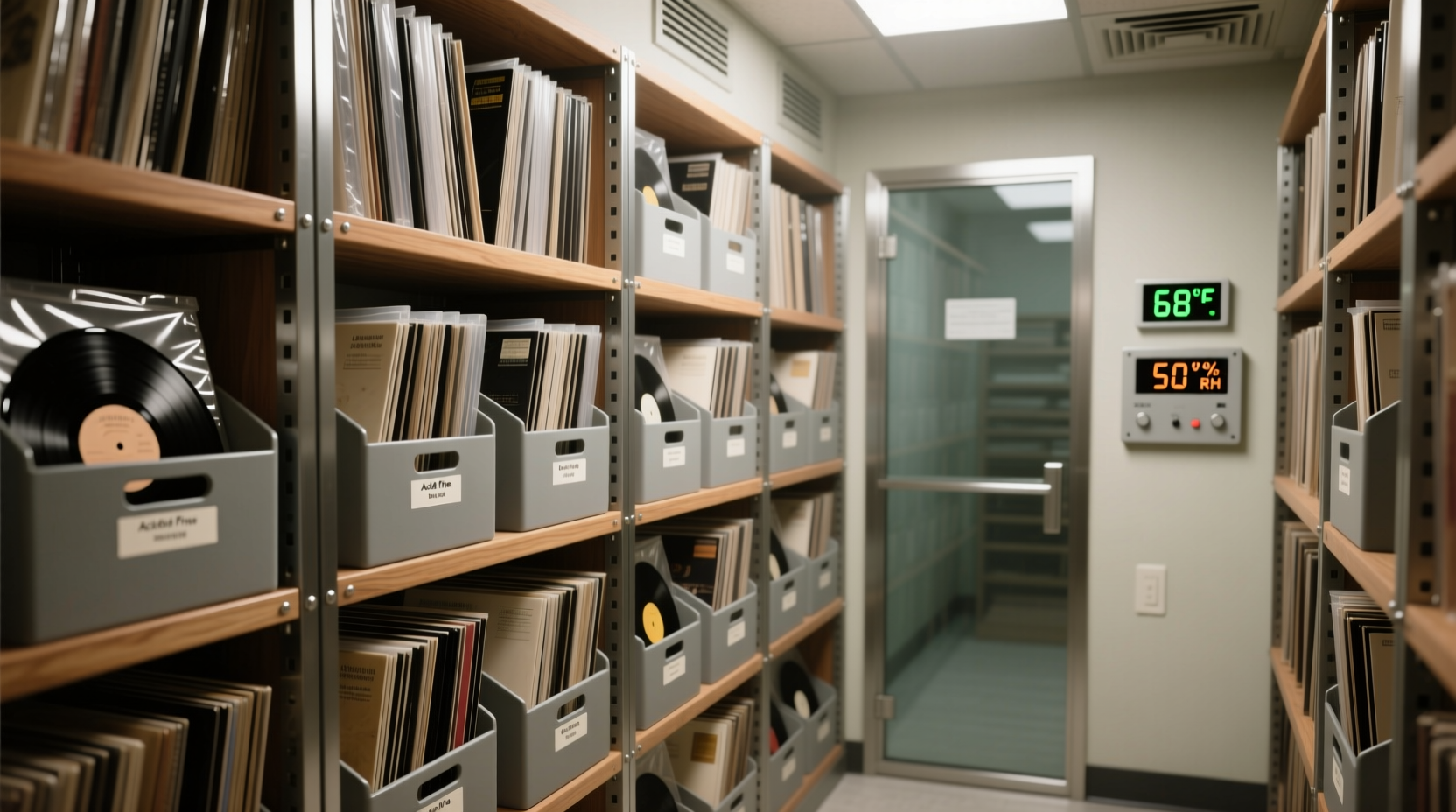 vinyl record sleeve storage tips