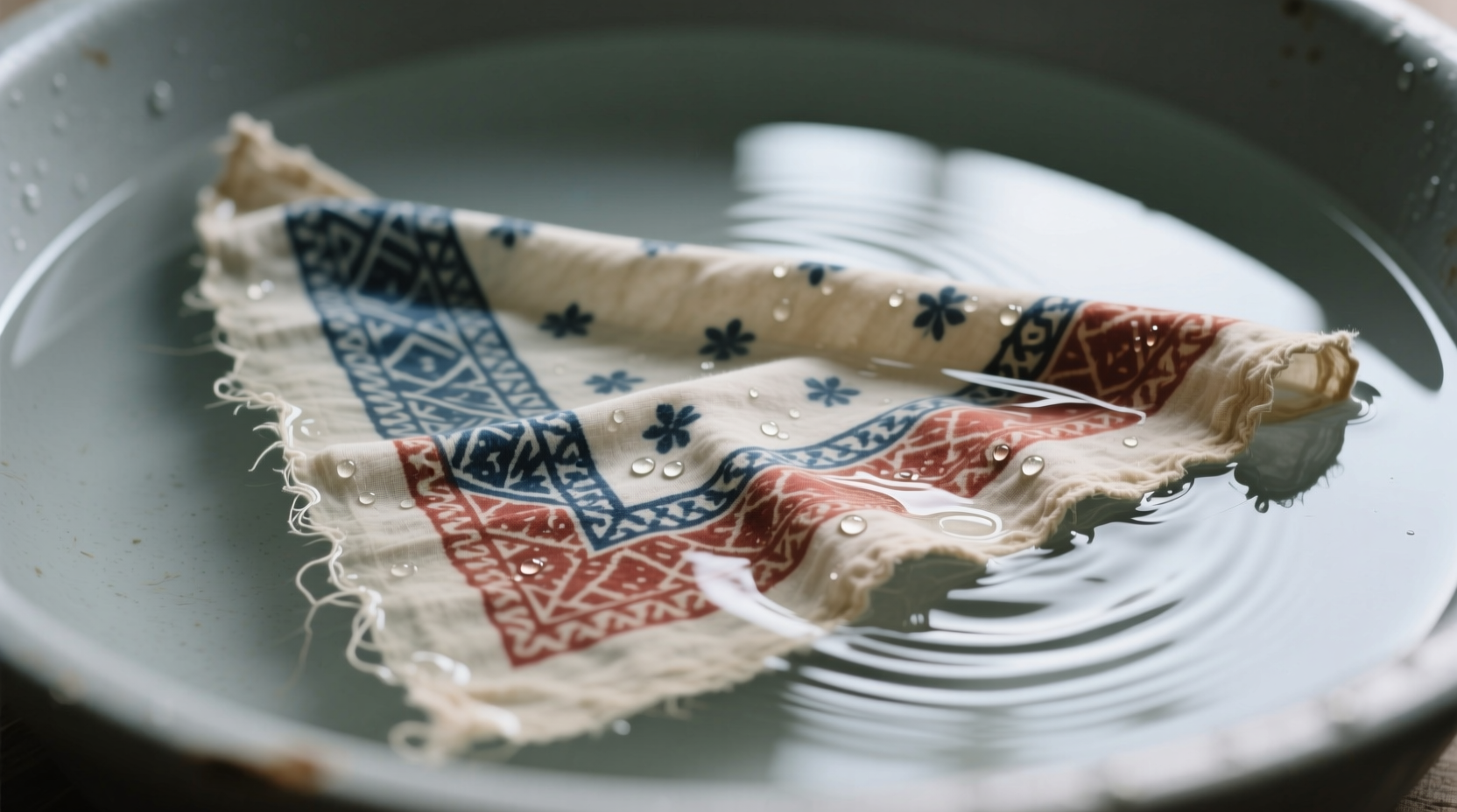 how to wash a vintage bandana safely