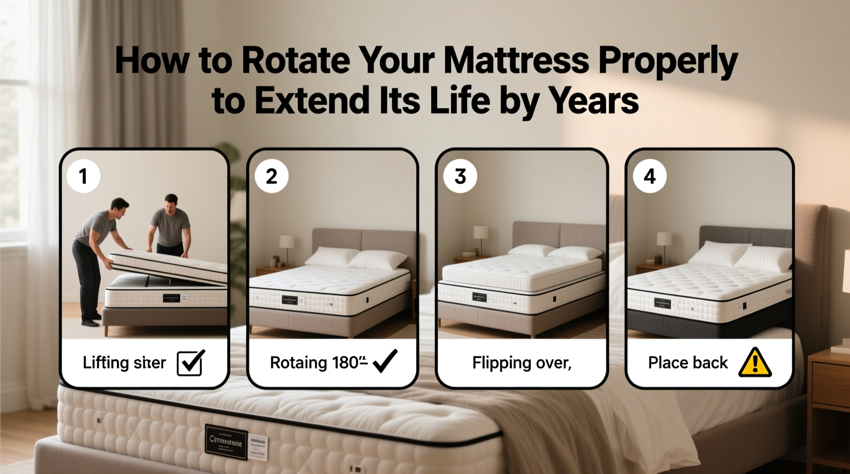 how to rotate your mattress properly to extend its life by years