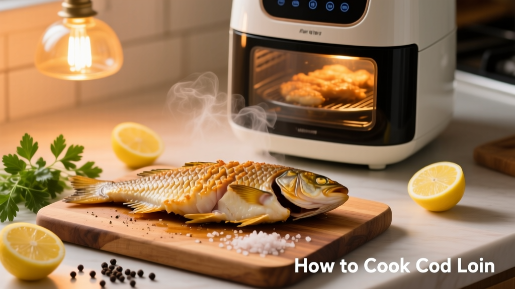 How to Cook Cod Loin in an Air Fryer (Crispy & Flaky!)