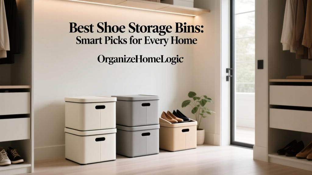 Best Shoe Storage Bins: Smart Picks for Every Home