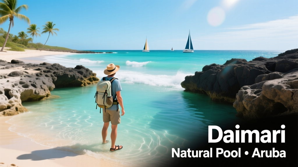 Adventure Aruba: Hiking to Natural Pool & Exploring Daimari Beach on a Backpacker’s Budget