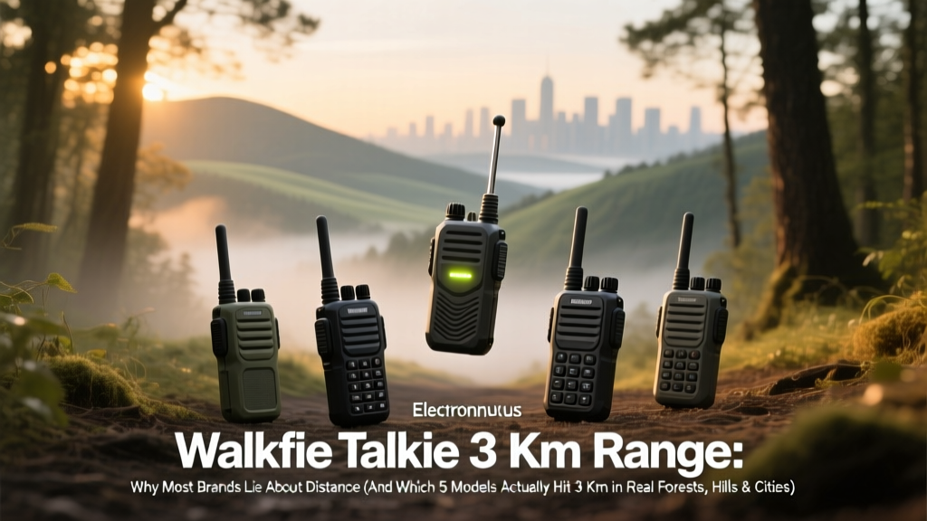 Walkie Talkie 3 Km Range: Why Most Brands Lie About Distance (And Which 5 Models Actually Hit 3 km in Real Forests, Hills & Cities)
