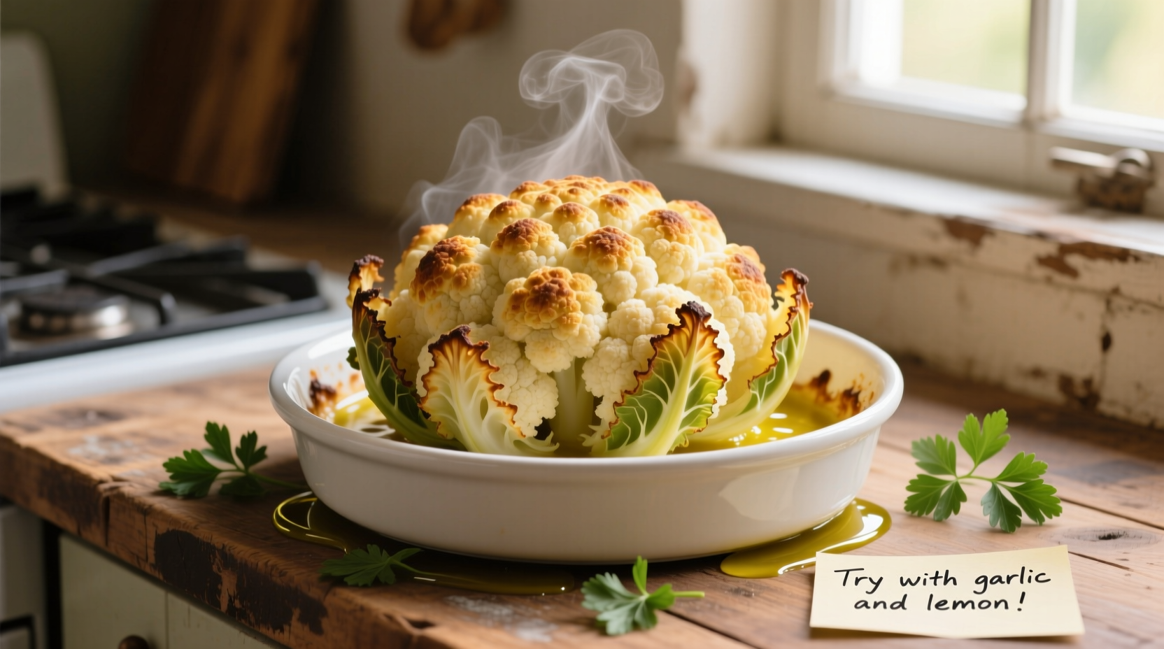 Crispy Baked Cauliflower Recipe: 30-Min Oven Method