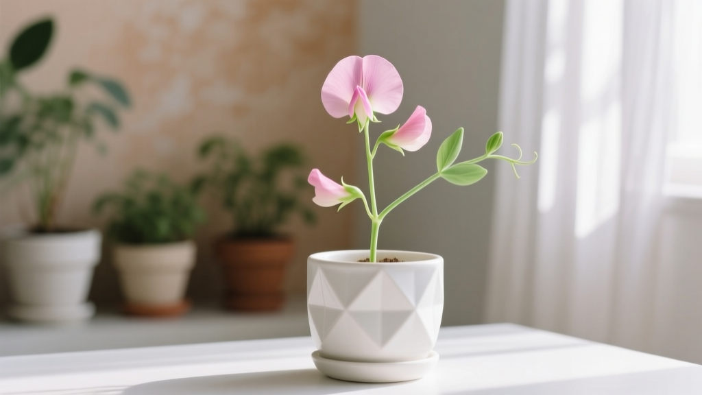Sweet Peas Indoor Planting Window (2026)