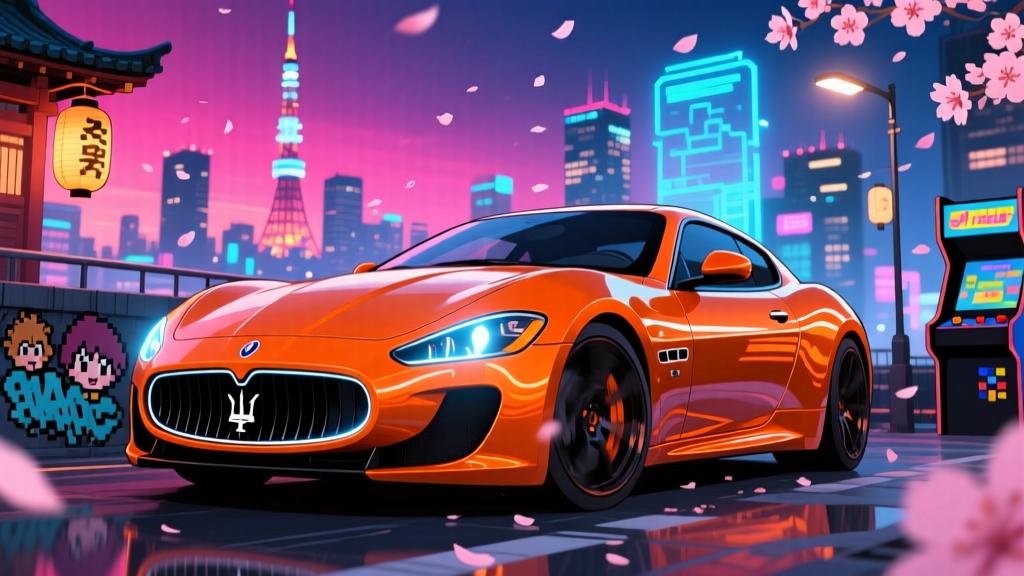 Orange Maserati: When Italian Fire Meets Pop Culture Immortality