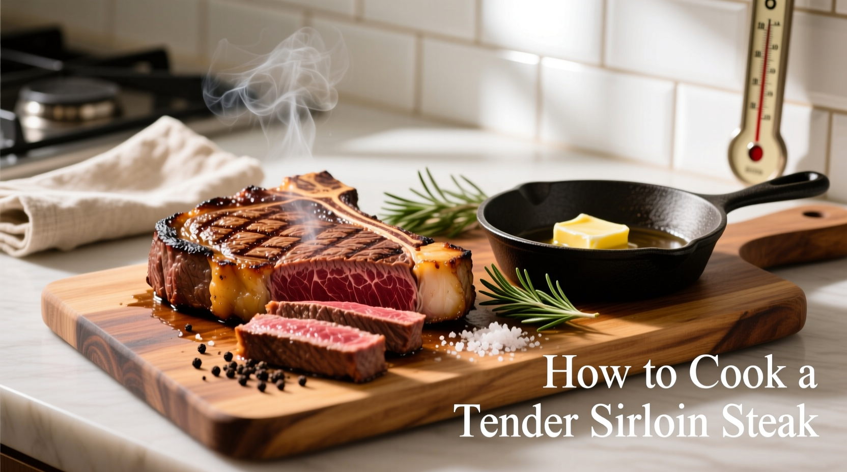 how to cook a tender sirloin steak