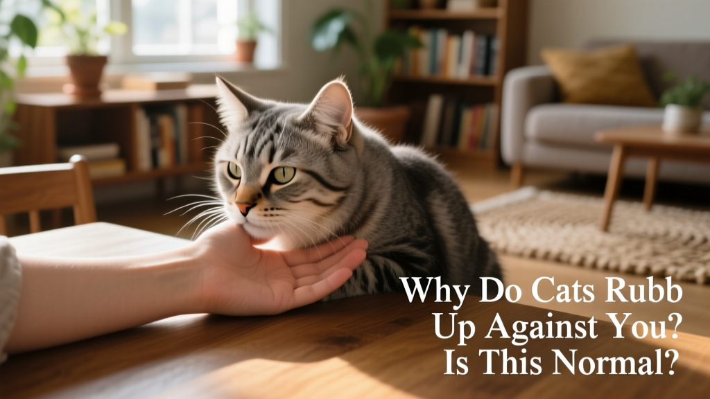 Why Do Cats Rub Up Against You? Is This Normal?