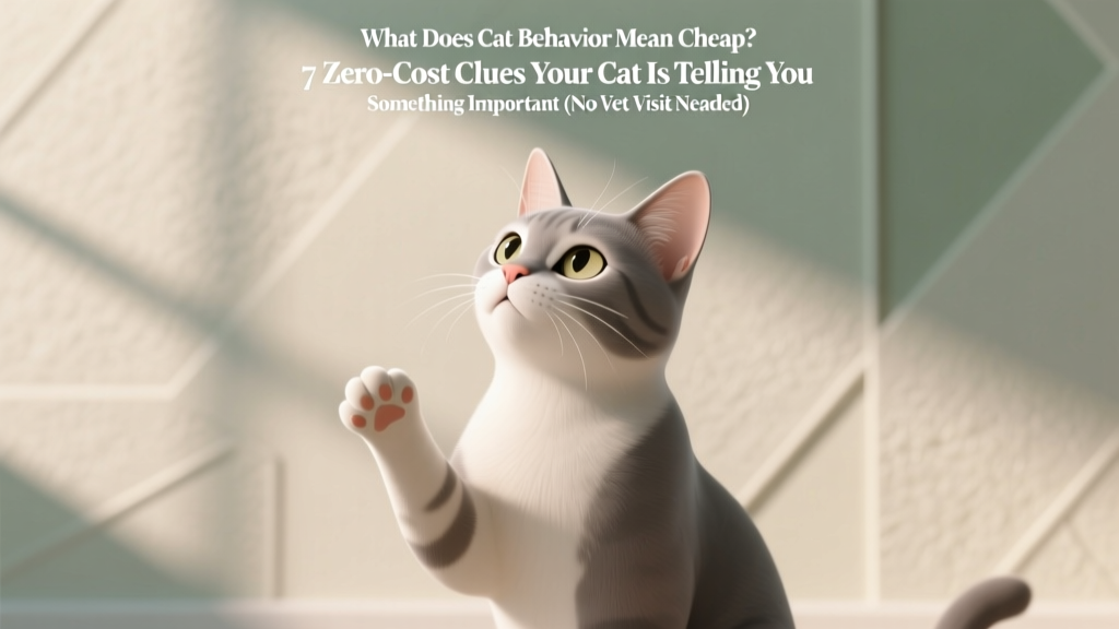 What Does Cat Behavior Mean Cheap? 7 Zero