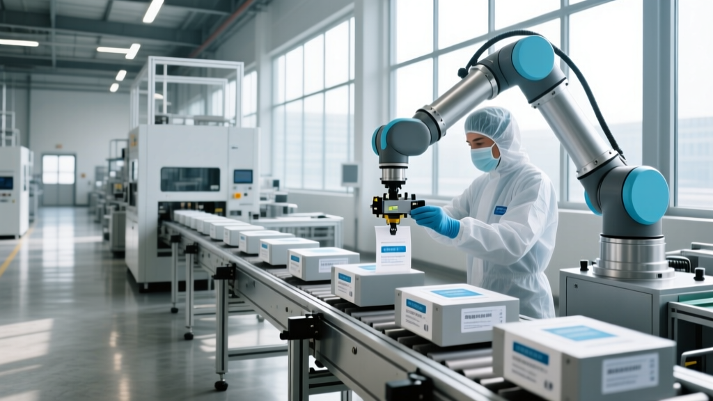 Line Integration: Custom Industrial Medical Equipment Label Manufacturer