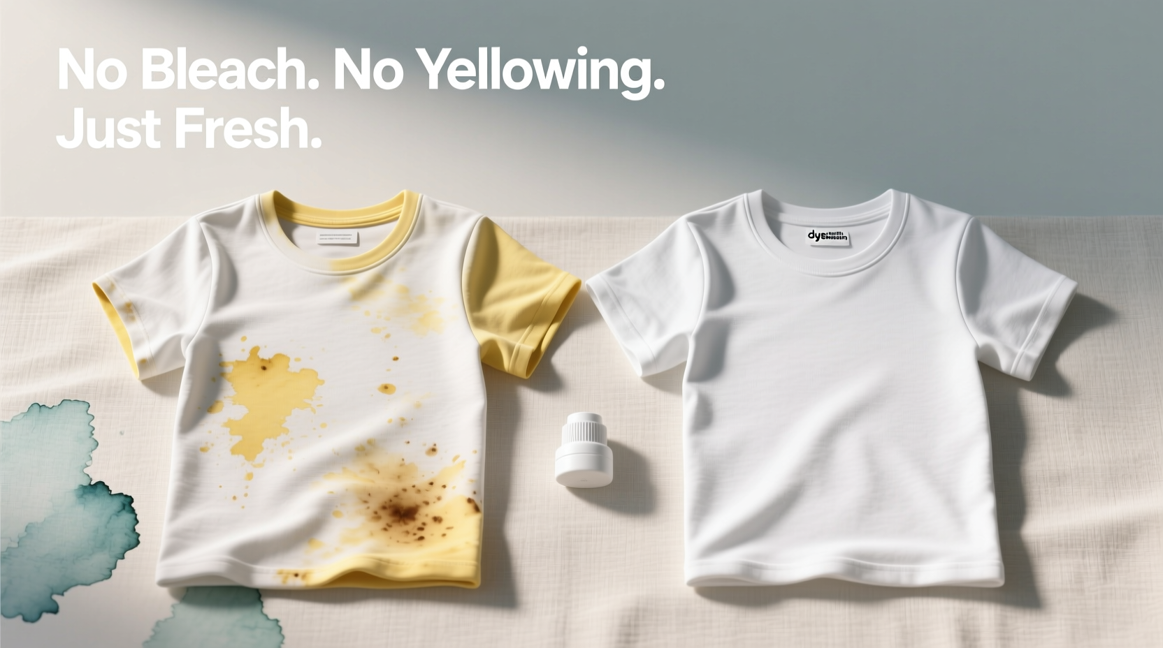 how to remove deodorant buildup from white tees