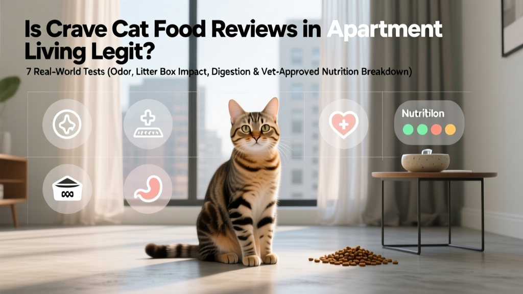 Is Crave Cat Food Reviews in Apartment Living Legit? 7 Real