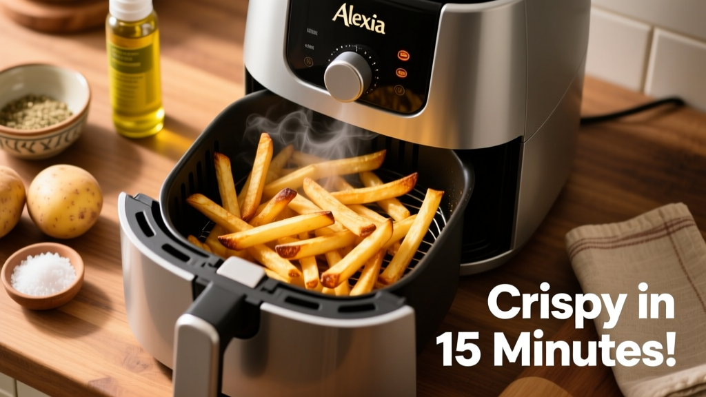 Crispy Alexia French Fries in Air Fryer