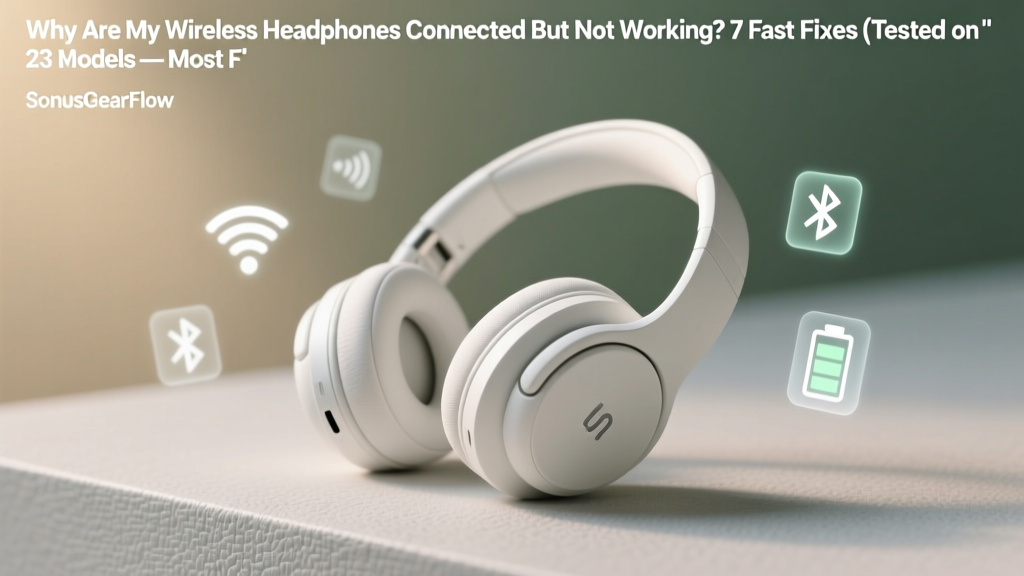 Why Are My Wireless Headphones Connected But Not Working
