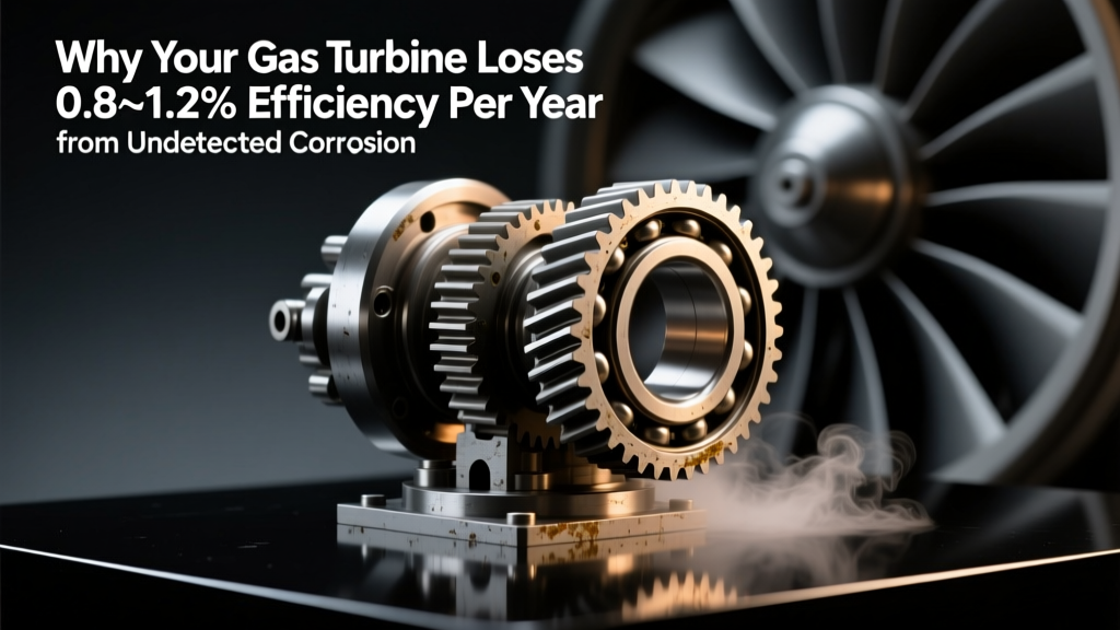 Stop Gas Turbine Efficiency Loss from Corrosion