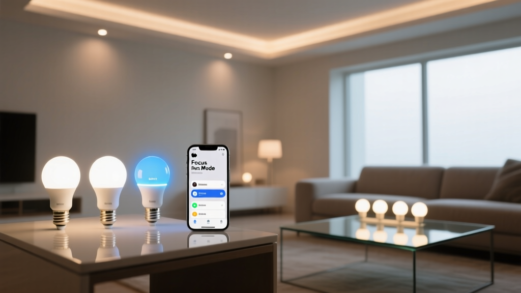 Siri Shortcuts for Focus Mode Lighting Control