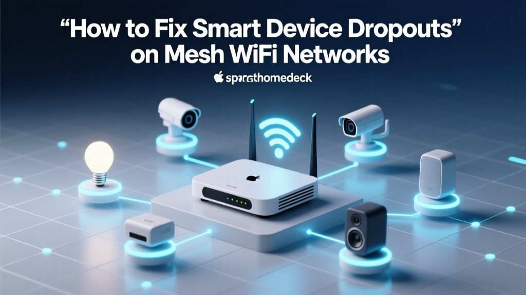 How to Fix Smart Device Dropouts on Mesh WiFi Networks