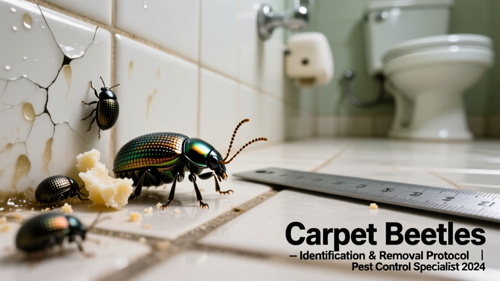 Carpet Beetles in Bathroom: Identification & Removal