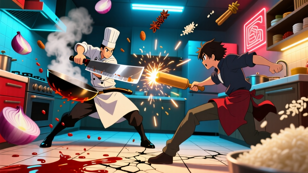 Sakamoto Days S2 Episode 9 Kitchen Fight Real