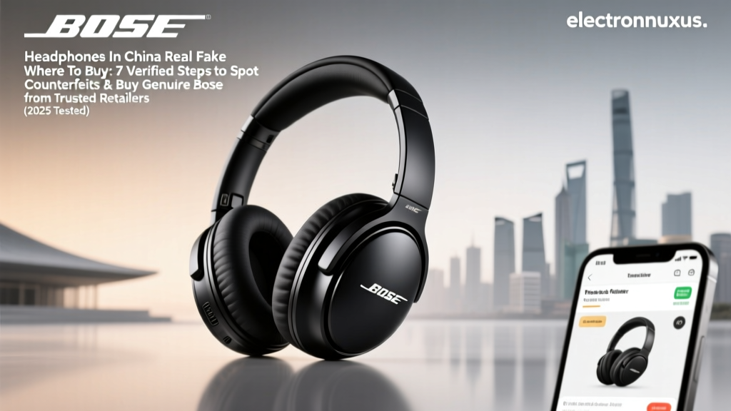 Bose Headphones In China Real Fake Where To Buy: 7 Verified Steps to Spot Counterfeits & Buy Genuine Bose from Trusted Retailers (2025 Tested)