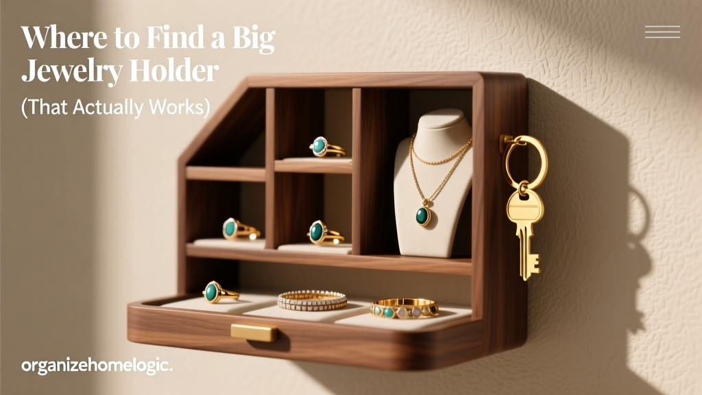 Where to Find a Big Jewelry Holder (That Actually Works)